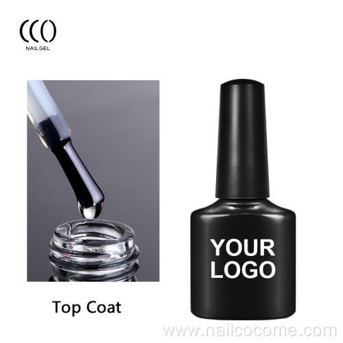 CCO Factory Wholesale Uv Led Soak Off Gel Polish Nail Uv Polish Gel Top Coat